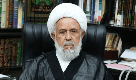 The scholar Yassin: The political unhappiness on lighting the image of a text. God on the rock of the Raouche
