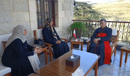 The shepherd received Rabab al -Sadr and praises the initiative to support the needy