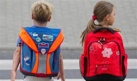 A burden on small shoulders: Parents complain about the weight of school bags