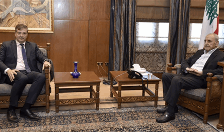 Berri received the Venezuelan ambassador