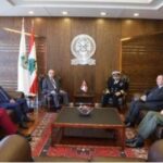Defense and British meeting in Yarzeh: following up on the security situation and supporting the army