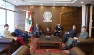 Defense and British meeting in Yarzeh: following up on the security situation and supporting the army