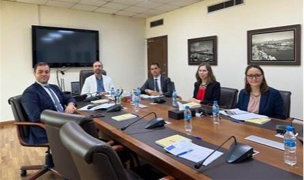 Itani discussed with the European Bank delegation the prospects for cooperation and the development of Beirut port