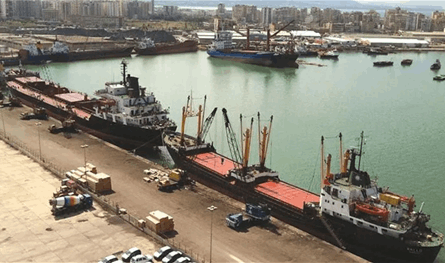 On the introduction of the containers into the port of Tripoli .. A statement of this finance is its details