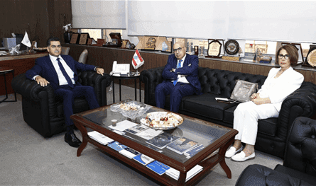 Paul Marqus received a delegation of the Lebanese forces