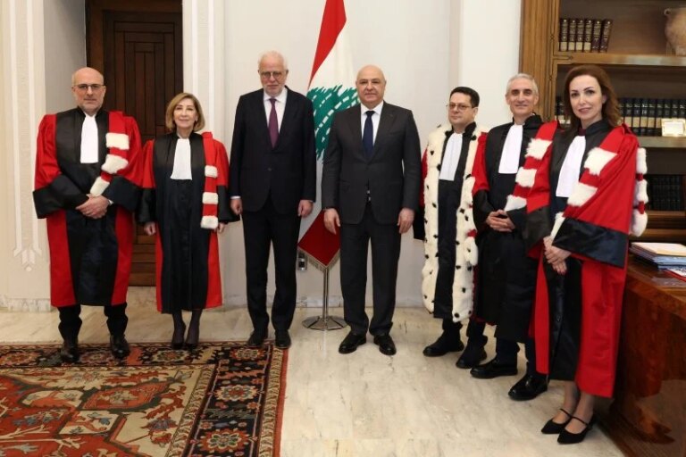 Appointing new judges in the Shura Council and Aoun stresses the importance of unifying judicial standards