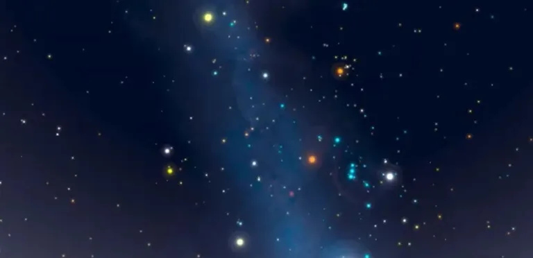 February is glowing: Giant planets paint an artistic picture in the night sky