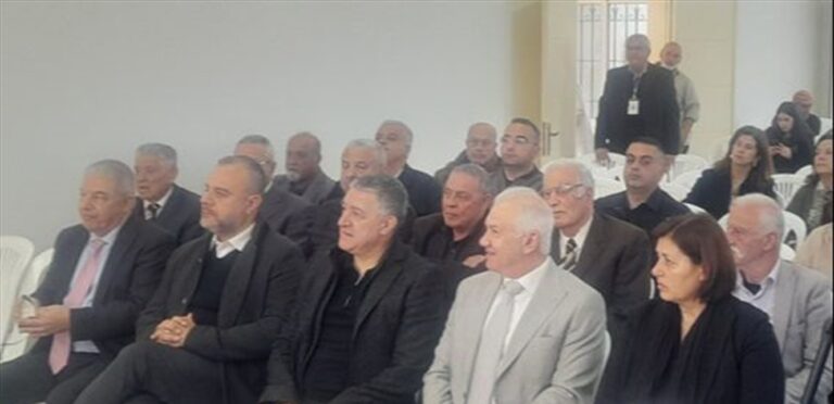 Hani supervises the Koura Development Council conference