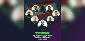 Lebanon qualifies for the “elite” in “eFIBA” after defeating Saudi Arabia and arriving in Doha