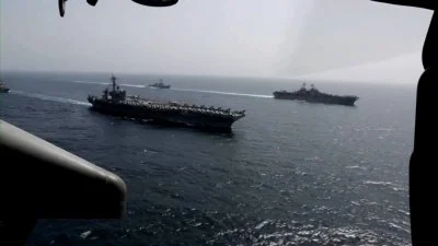 بالفيديو: "الحوت" يقتحم المواجهة بين واشنطن وطهران... إيران تُشهر سلاحها الأخطر: اليكم التفاصيل!