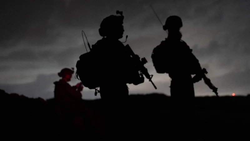 From Kfar Shuba: The Israeli army arrests a Lebanese citizen from his home