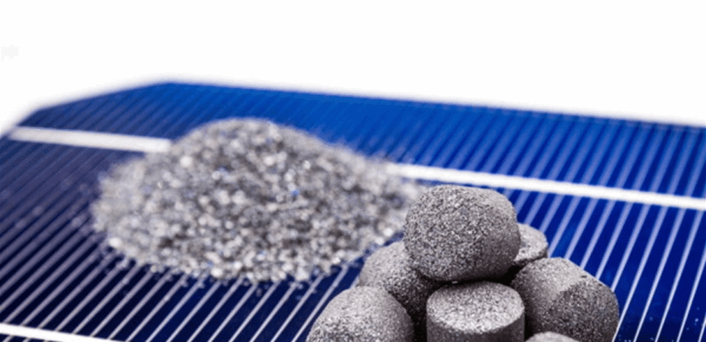 An innovative way to reuse silicon from old solar panels