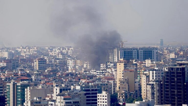 “Captain Akram”: An Israeli call requests the evacuation of Ghobeiry after a building was targeted with an unexploded missile!