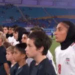 Iran’s women’s team “refrains” from singing the national anthem
