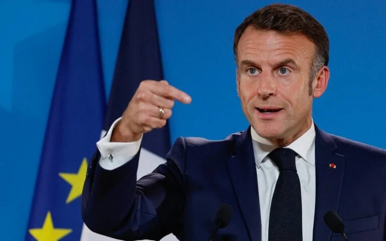 Macron warns of the danger of escalation and threatens nuclear deterrence
