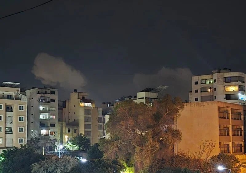 Six Israeli raids target the southern suburb, creating a belt of fire