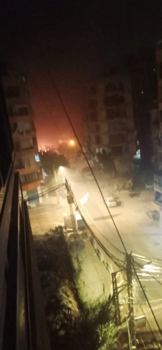 Israeli raids target the southern suburbs of Beirut in conjunction with Netanyahu’s speech