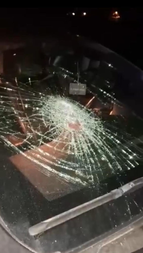 After the Israeli raid…problems in Doha Aramoun and cars being destroyed (video)