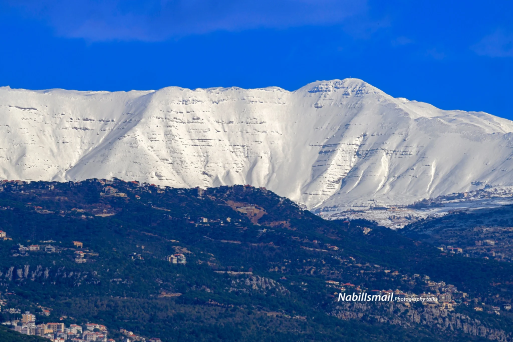 A “rare” situation strikes Lebanon… heavy rain and snow at low altitude