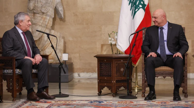 From Baabda: Italy supports Lebanon and denounces the “party” military escalation towards Israel
