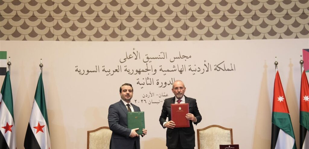 Syria and Jordan: Signing 9 agreements and memorandums of understanding to strengthen economic cooperation