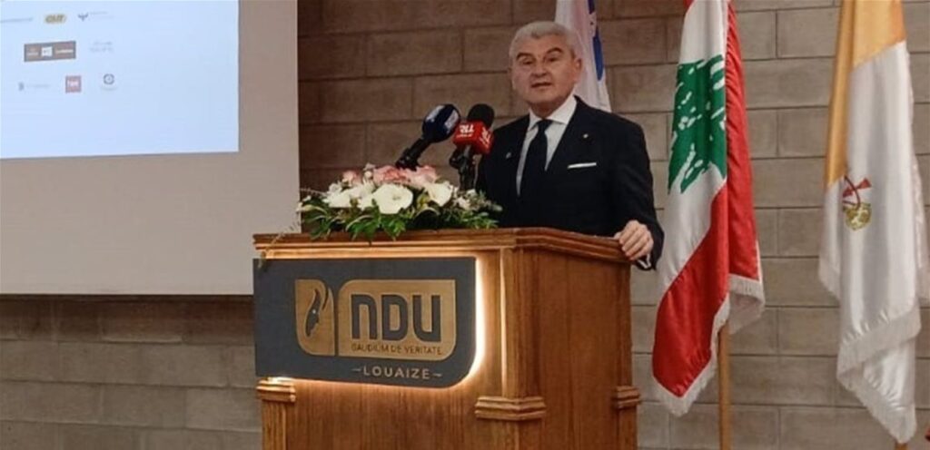 Issa Al-Khoury: Lebanon needs, more than ever, strong and established relations between universities and productive sectors.