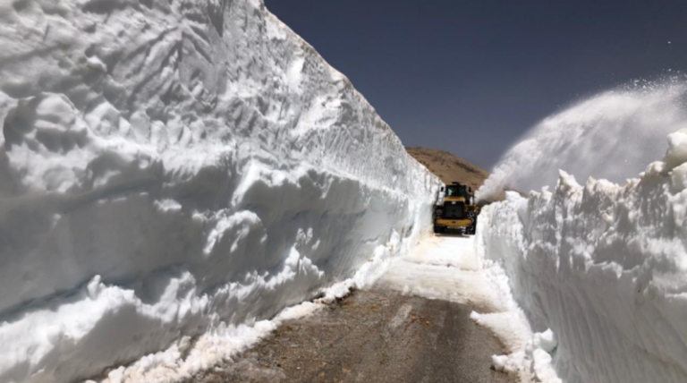 Passable for four-wheel drive only… The Ministry of Public Works issues a warning regarding the Cedar Road