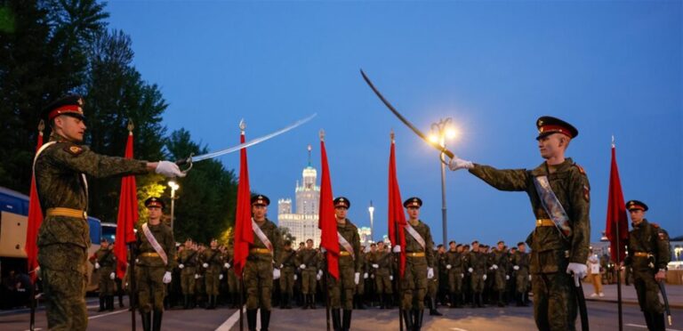 Before the victory parade…Moscow is offline
