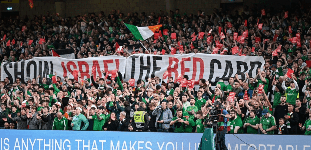 “Stop the match”… An Irish campaign against confronting Israel