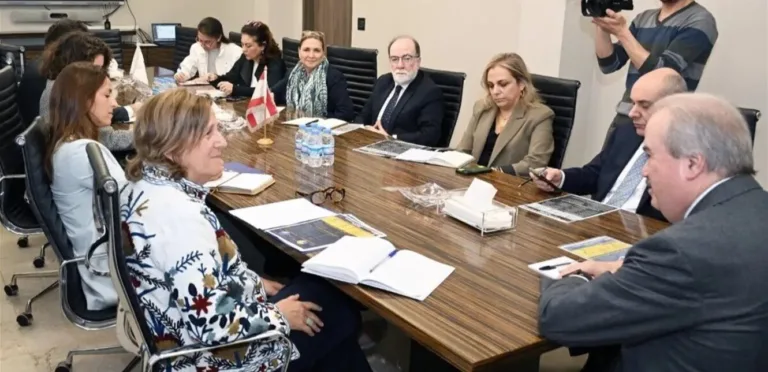 A Lebanese-European meeting in finance to discuss the process of reforming the customs system and support mechanisms