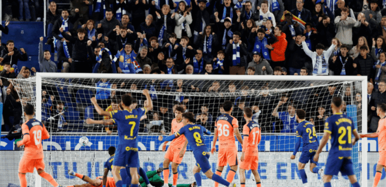 Alaves defeats champion Barcelona and leaves the relegation zone