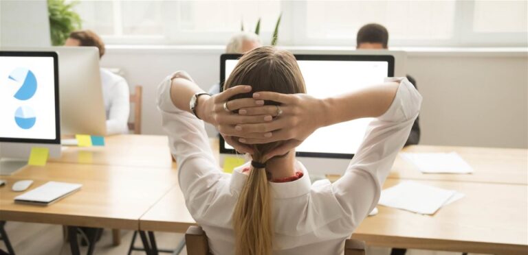 In pictures… A company develops a smart device to improve sitting posture when working from home