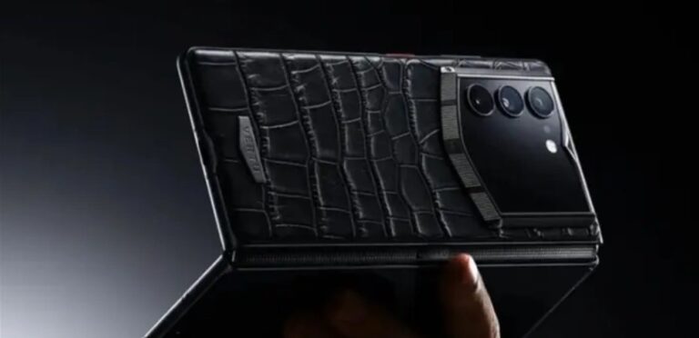 Its price exceeds 6 thousand dollars.. A phone with crocodile skin and pure gold enters the list of the most expensive phones!