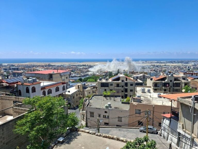 For the first time since the ceasefire…an Israeli raid hits Choueifat – Amrousiya
