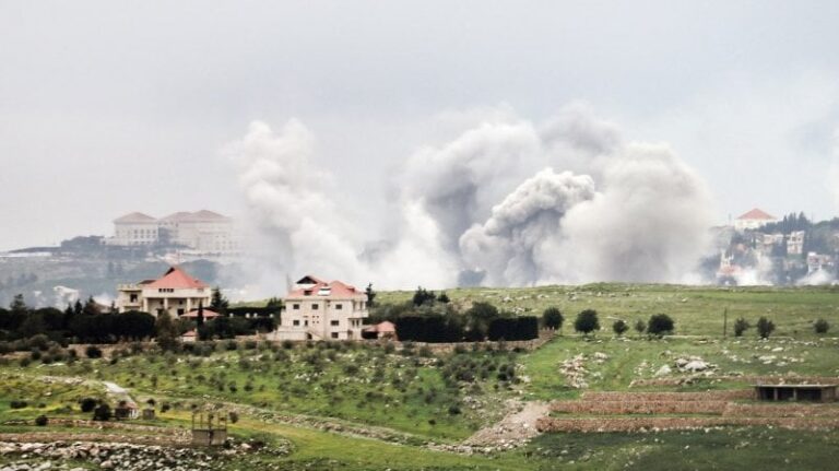 Israel announces the targeting of more than 30 Hezbollah sites in southern Lebanon