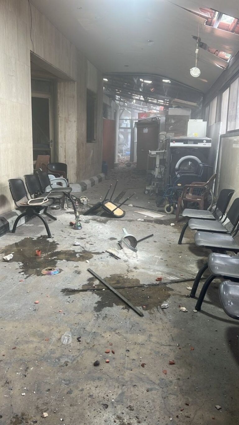 Serious damage to Tibnin Hospital… and the Israeli escalation expands south