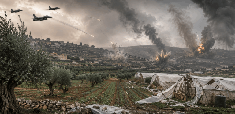 War eats up the land: How was the agricultural sector hit so deeply?