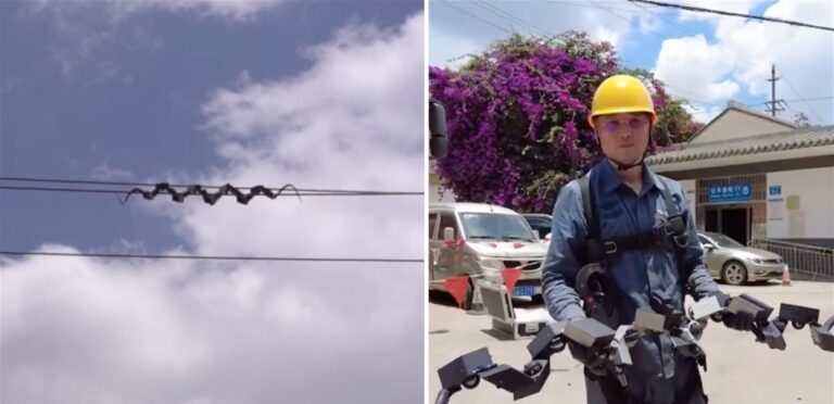 “Robotic snakes” inspect power lines and detect malfunctions before they occur