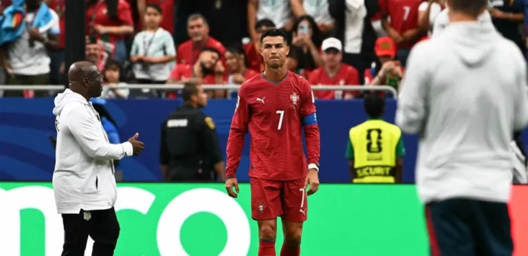 After the match between Portugal and the Democratic Republic of the Congo…this is what Ronaldo said