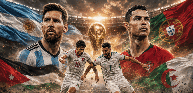 Messi, Ronaldo, and an Arab derby… fiery matches in the World Cup