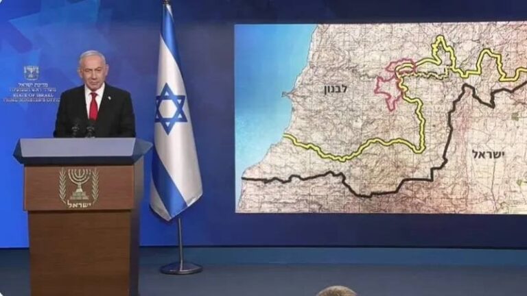 Netanyahu’s map reveals the first “experimental areas”… and these are the two towns included