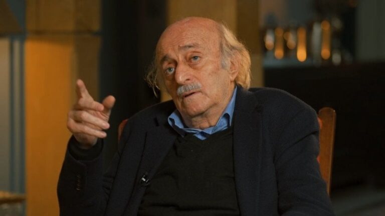 Jumblatt reveals the secrets of the Mountain War… a novel from the heart of the sectarian explosion