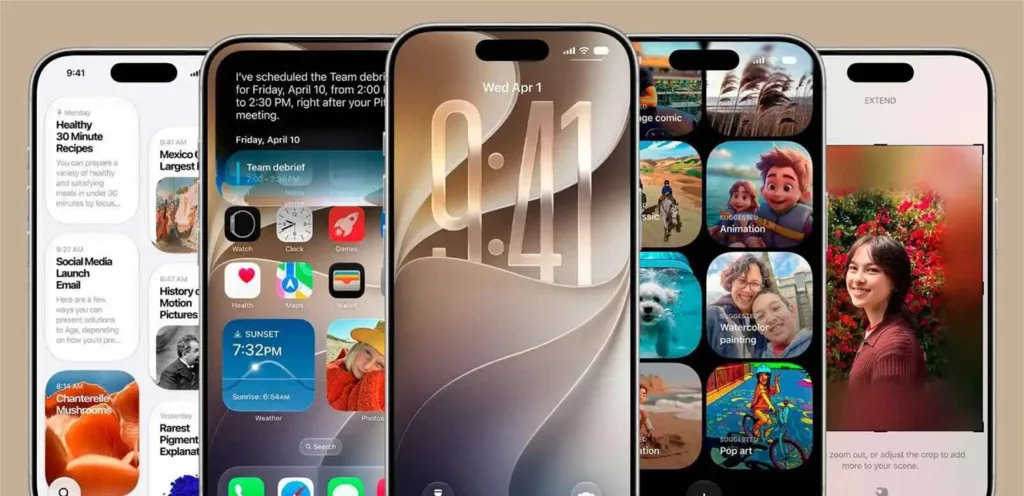 A more elegant and simple appearance for the iPhone lock screen in iOS 27