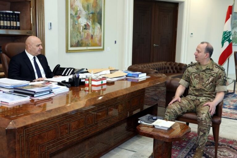 Deployment in conjunction with withdrawal… Aoun and Heikal discuss the plan for the south