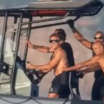 “He is relaxing while France is on fire.” Macron’s photos set off a political storm