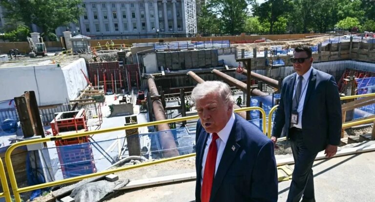 A secret hideout from the Obama era…a surprise that puts Trump’s project in trouble