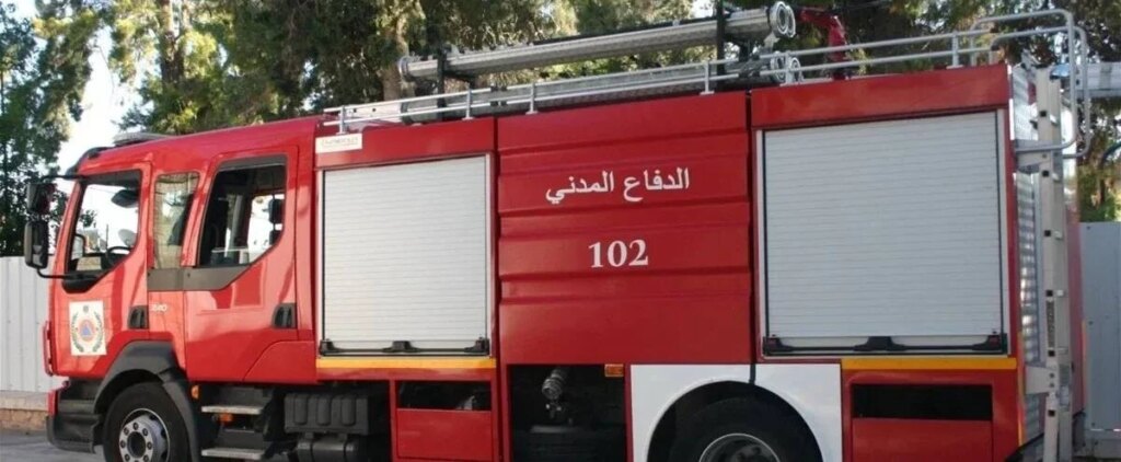 The fire continues in the Batroun barrens… and the Civil Defense is waging a battle to extinguish it