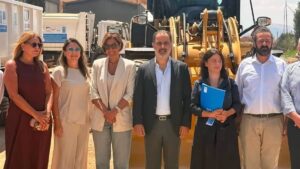 Al-Zain is moving in the field… new support to confront the waste crisis