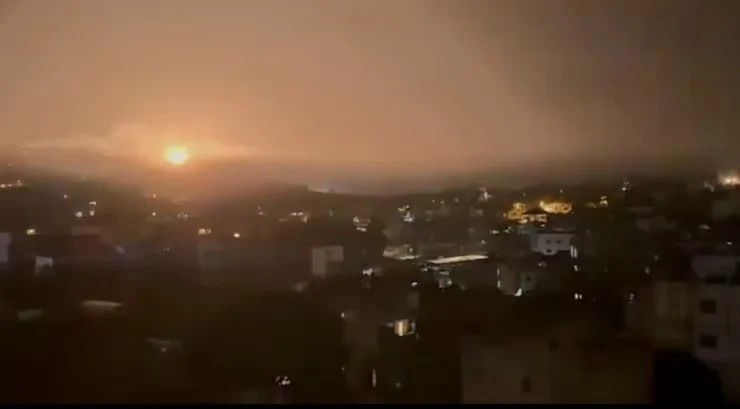 “A belt of fire” over the Ali Al-Taher Hills… massive Israeli raids after 3 soldiers were injured (video)
