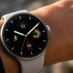 A circular watch and a health device without a screen from Apple